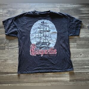Y2K Gasparilla Tampa Bay Pirate Graphic Tee Size 2XL